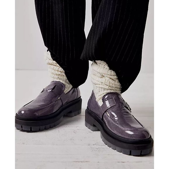 FREE PEOPLE Mackenzie MJ Loafers / Frosted Fig - Picture 10 of 14